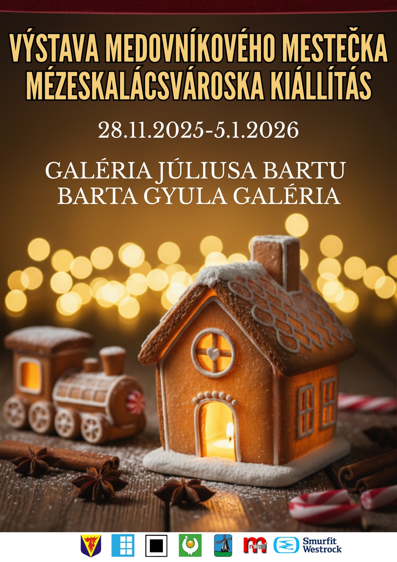 Výstava medovníkového mestečka - Štúrovo